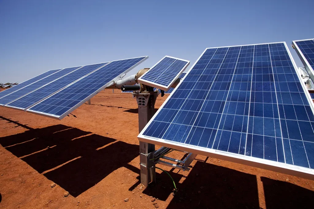 Sandfire Solar PV close up