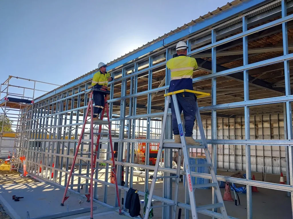 iluka Laboratory-construction-frame